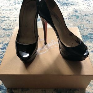 Christian Louboutin Lady Peep Toe sz 6